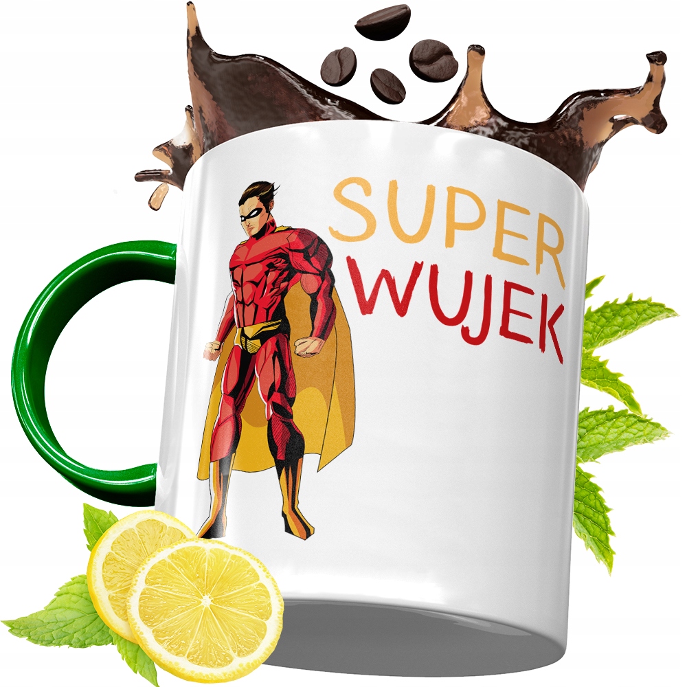 Kubek Zielony Dla Wujka Idealny Prezent