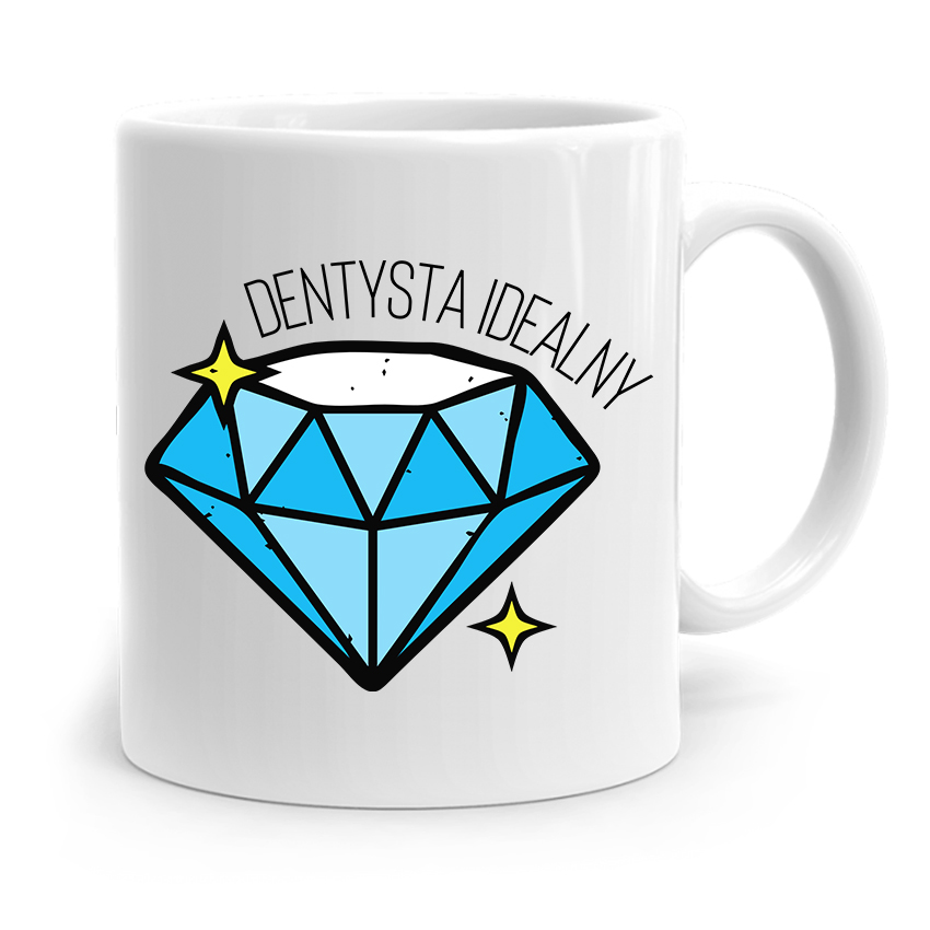 Kubek Prezent Dla Dentysty Dentysta Idealny Z Nadrukiem Ze Zdjęciem