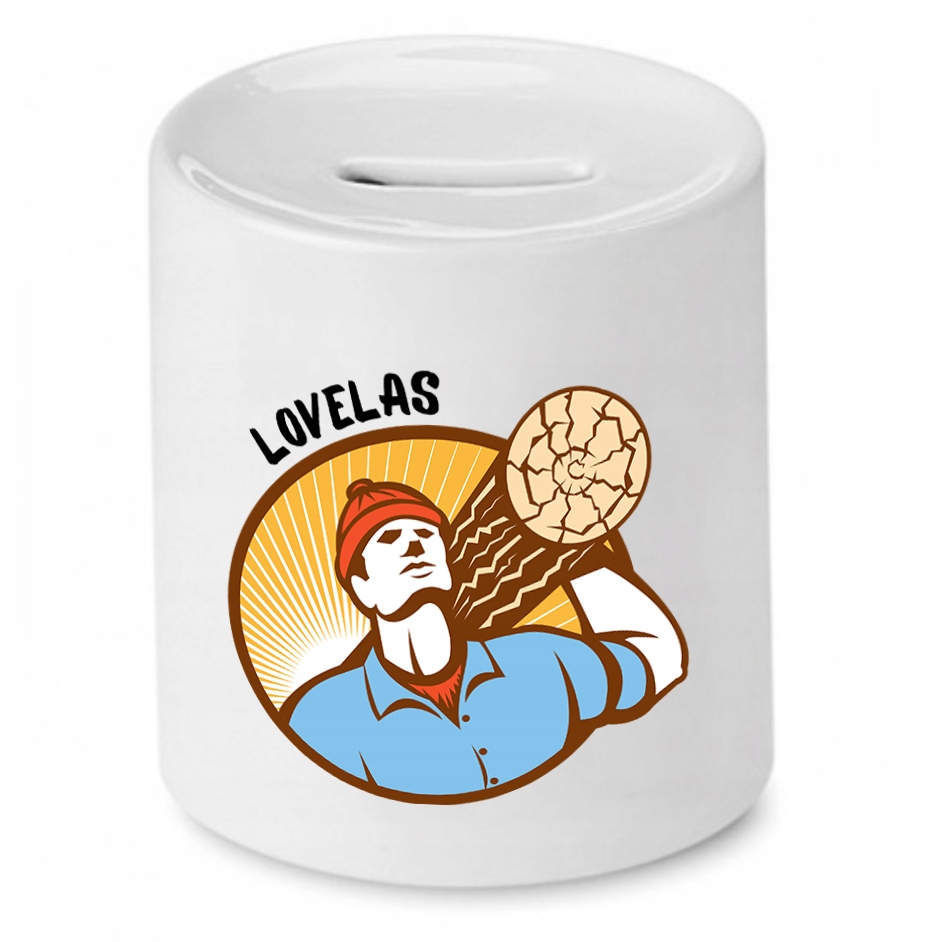 Dla Drwala Prezent Skarbonka Lovelas Z Nadrukiem Ze Zdjęciem