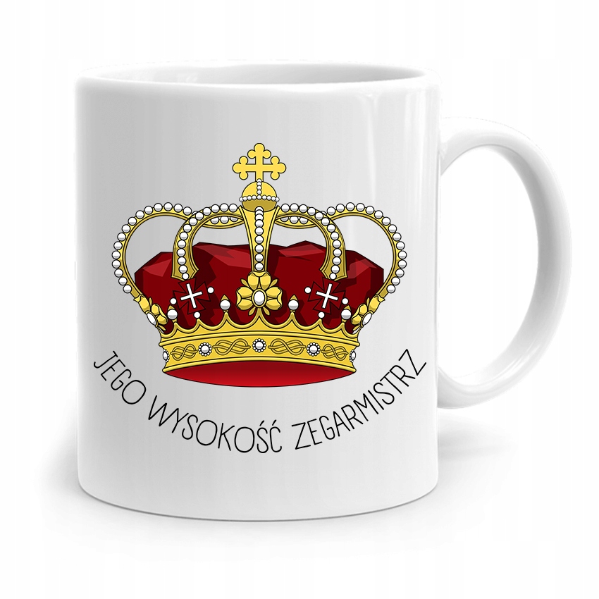 Kubek Prezent Zegarmistrza Jego Wysokość Z Nadrukiem Ze Zdjęciem