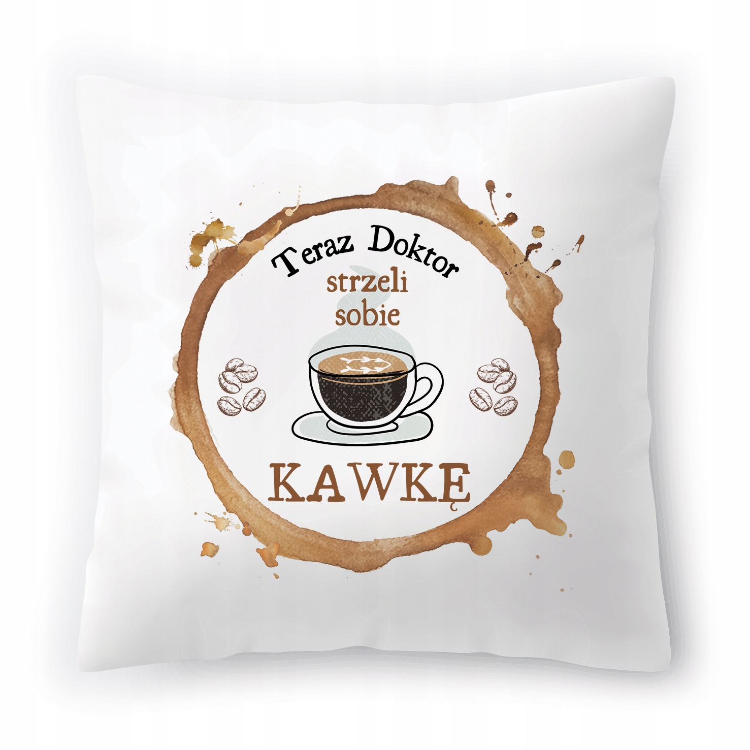 Poduszka Dla Doktora Na Urodziny Prezent Z Nadrukiem Ze Zdjęciem