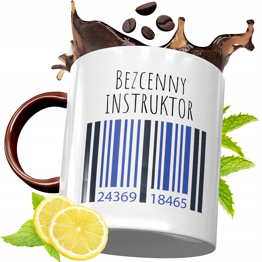 Kubek Bordowy Dla Instruktora Na Urodziny Prezent Z Nadrukiem Ze Zdjęciem