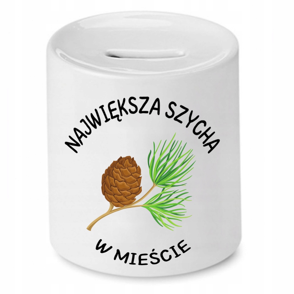 Skarbonka Śmieszna Zabawna Największa Szycha Z Nadrukiem Ze Zdjęciem