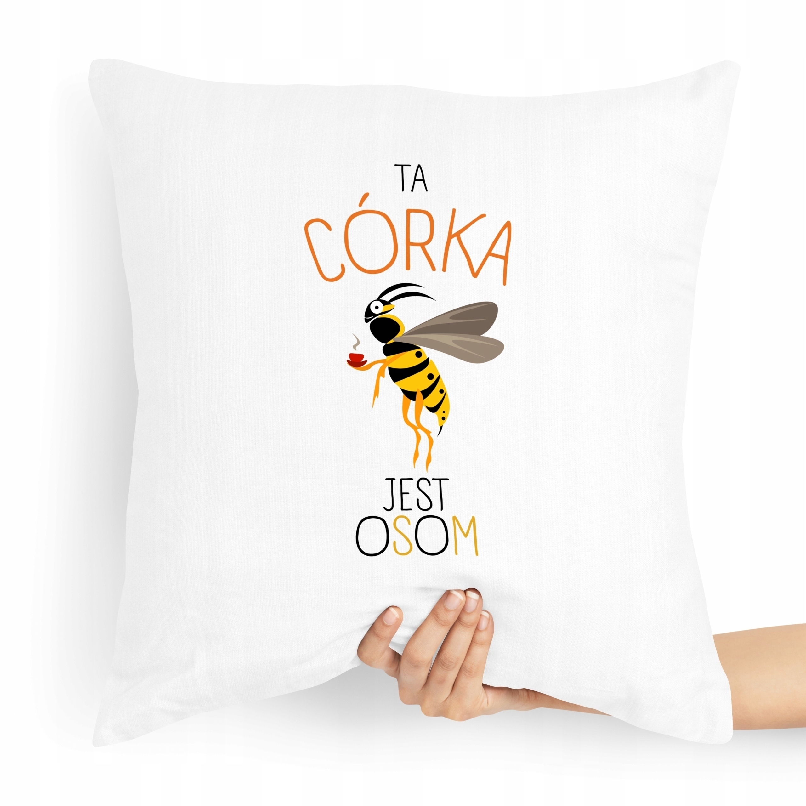 Poduszka Prezent Dla Córki Córka Jest Osom Prezent Z Nadrukiem Ze Zdjęciem