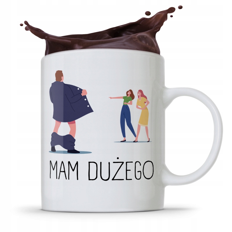 Kubek Prezent Dla Chłopaka Mam Dużego Z Nadrukiem Ze Zdjęciem