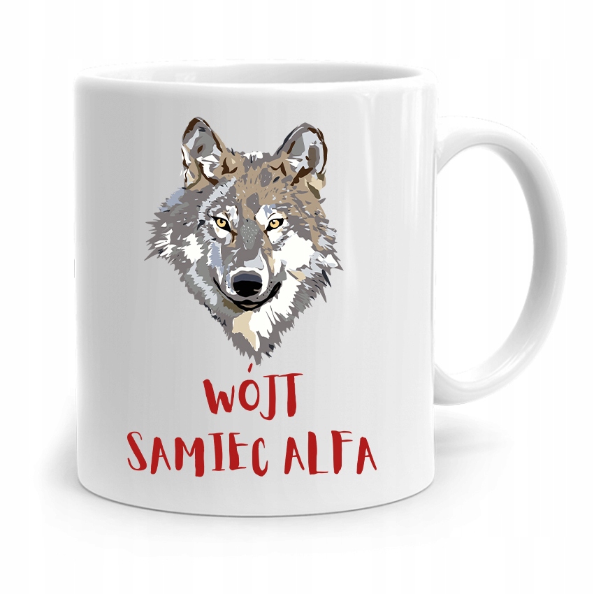 Dla Wójta Kubek Na Prezent Wójt Samiec Alfa Z Nadrukiem Ze Zdjęciem