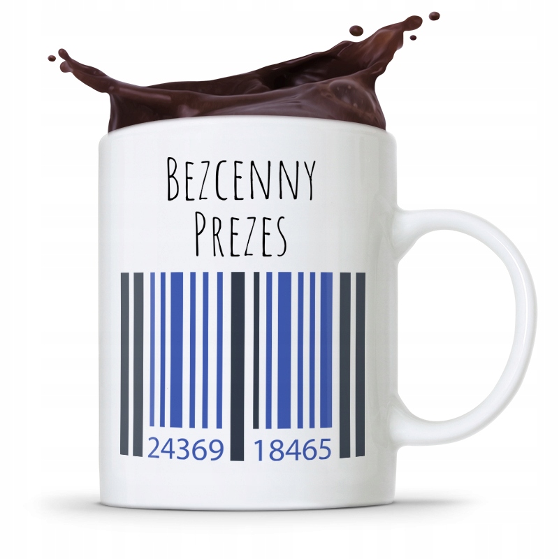 Dla Prezesa Viceprezesa Kubek Bezcenny Prezes Z Nadrukiem Ze Zdjęciem