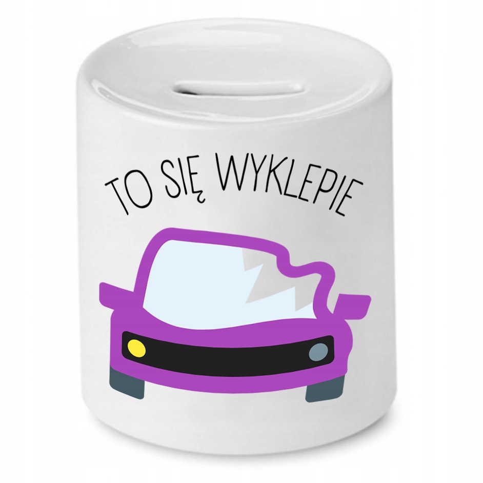 Skarbonka Dla Mechanika To Się Wyklepie Prezent Z Nadrukiem Ze Zdjęciem