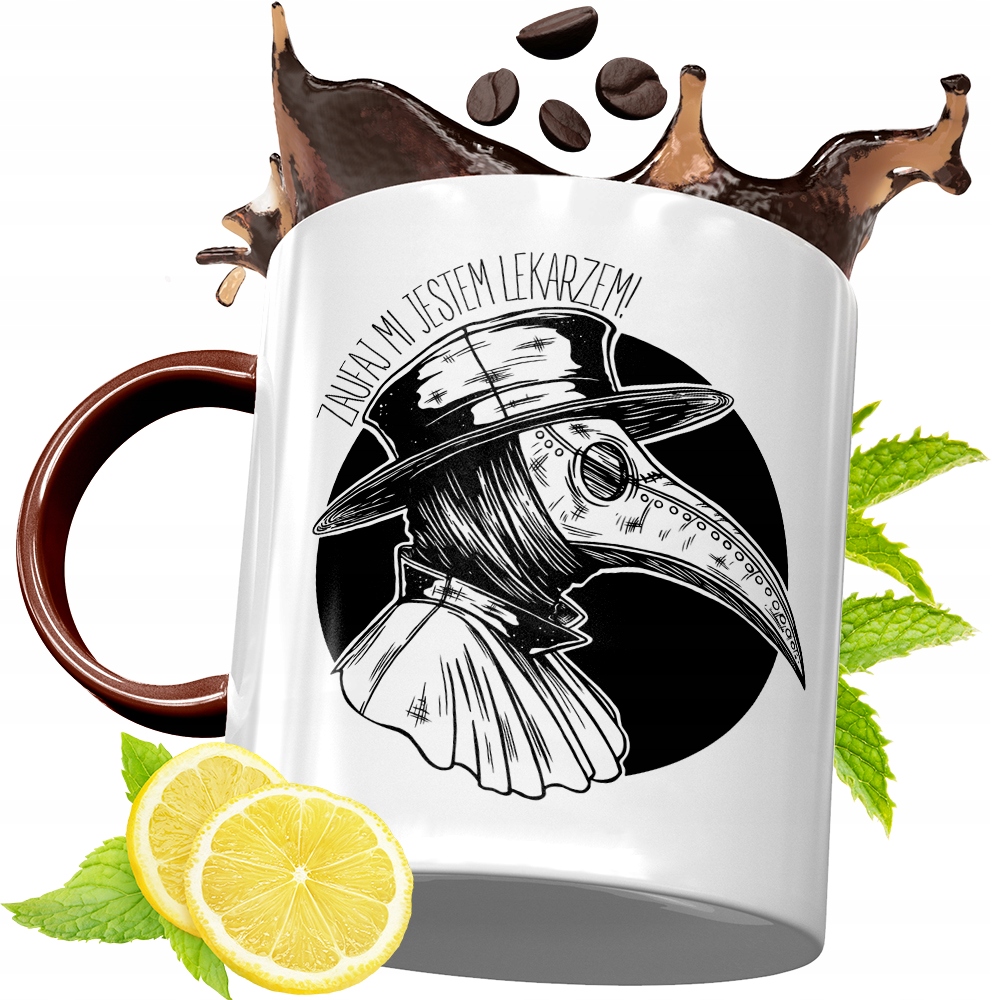 Kubek Bordowy Dla Doktora Na Urodziny Prezent Z Nadrukiem Ze Zdjęciem