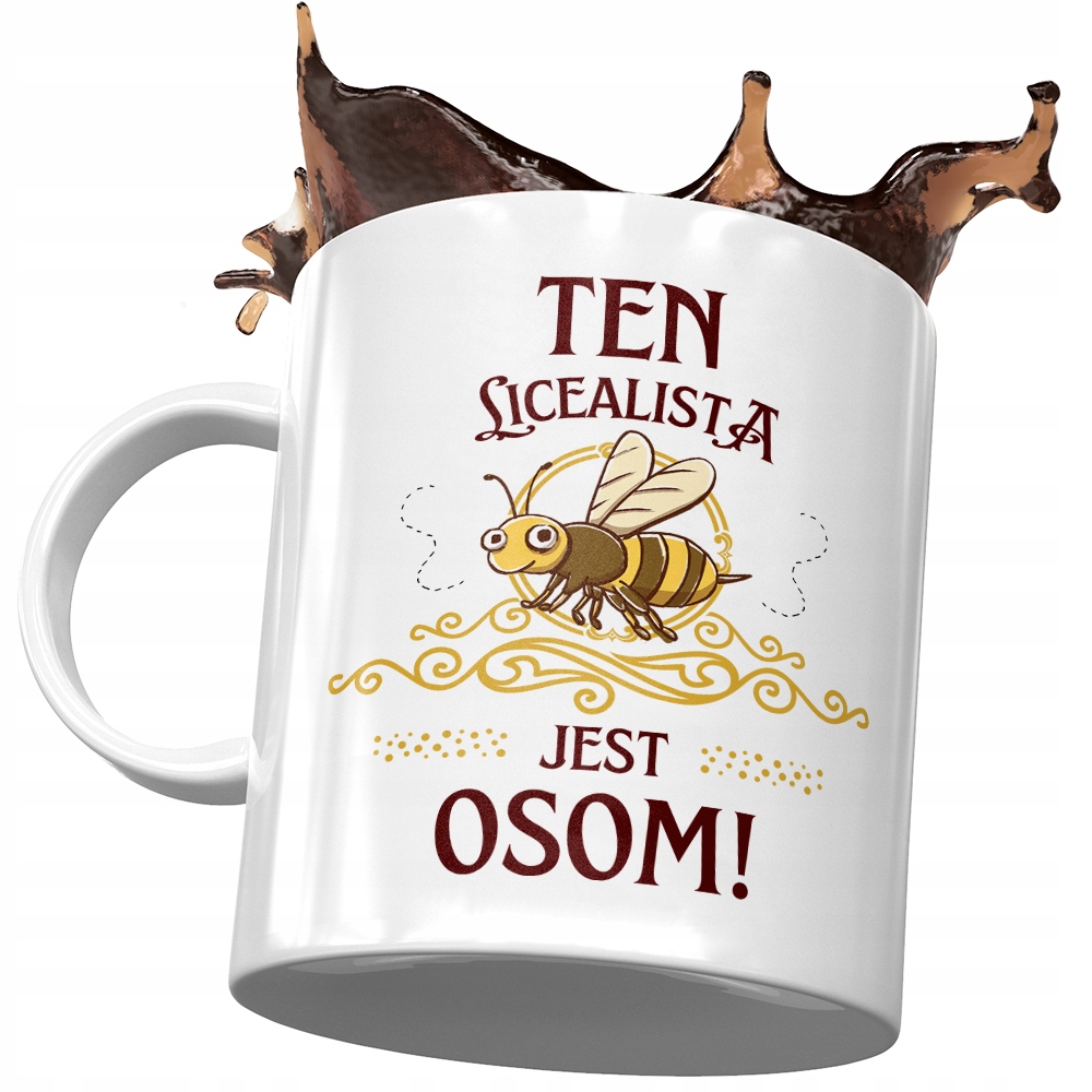 Kubek Dla Licealisty Ten Licealista Jest Osom Z Nadrukiem Ze Zdjęciem