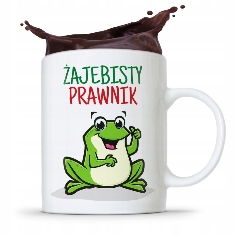 Kubek Prawnika Mecenasa Żajebisty Prawnik Prezent Z Nadrukiem Ze Zdjęciem