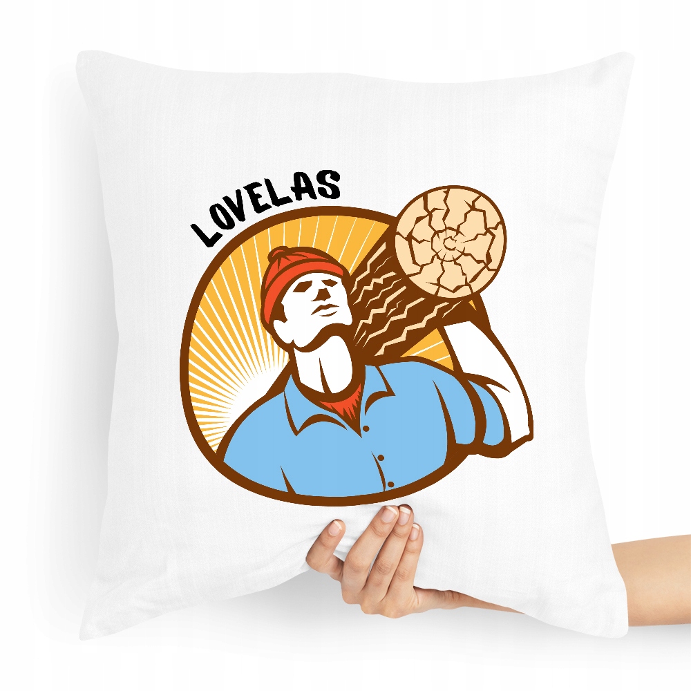 Prezent Poduszka Dla Drwala Lovelas Z Nadrukiem Ze Zdjęciem