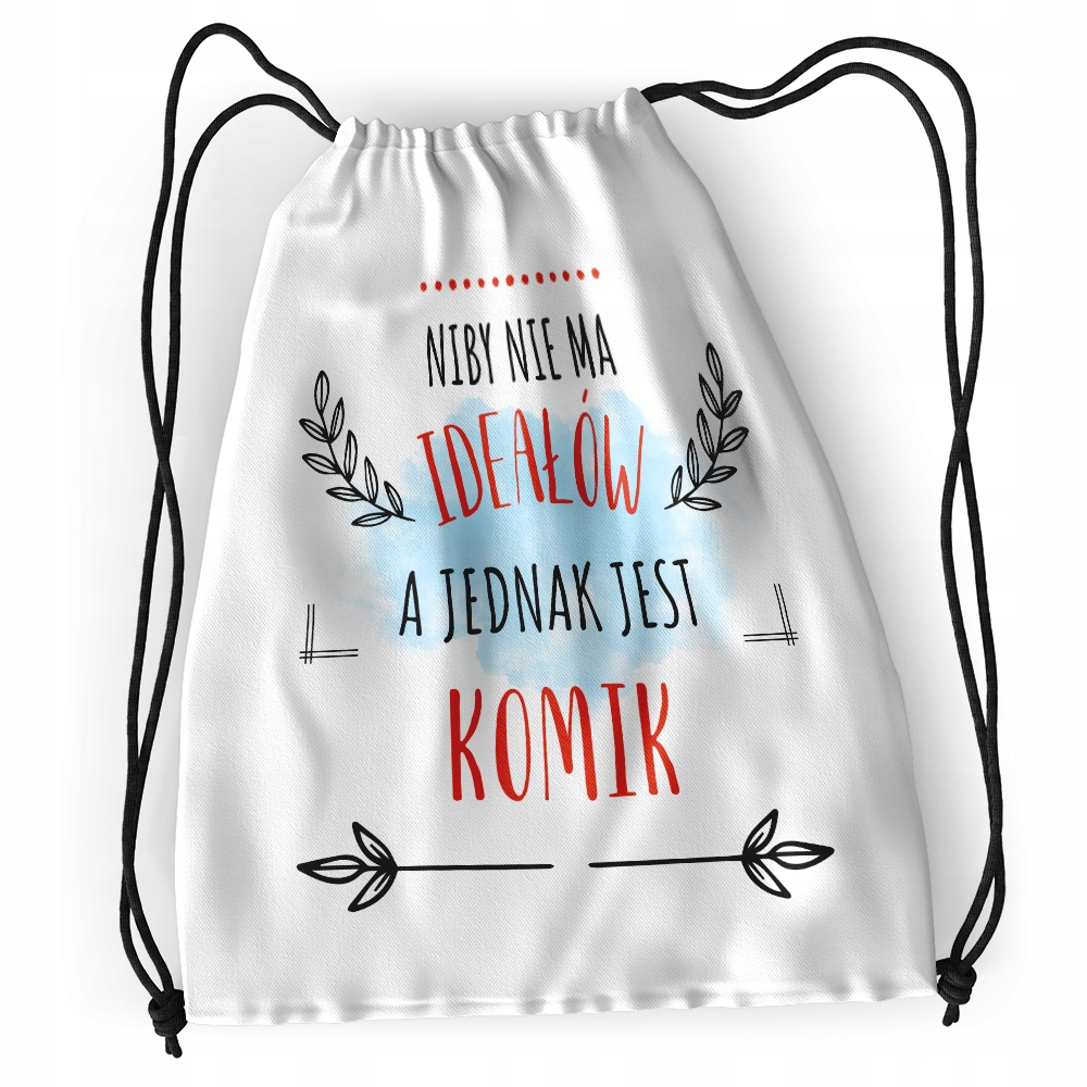 Plecak Dla Komika Sportowy Szkolny Worek Torba Z Nadrukiem Ze Zdjęciem