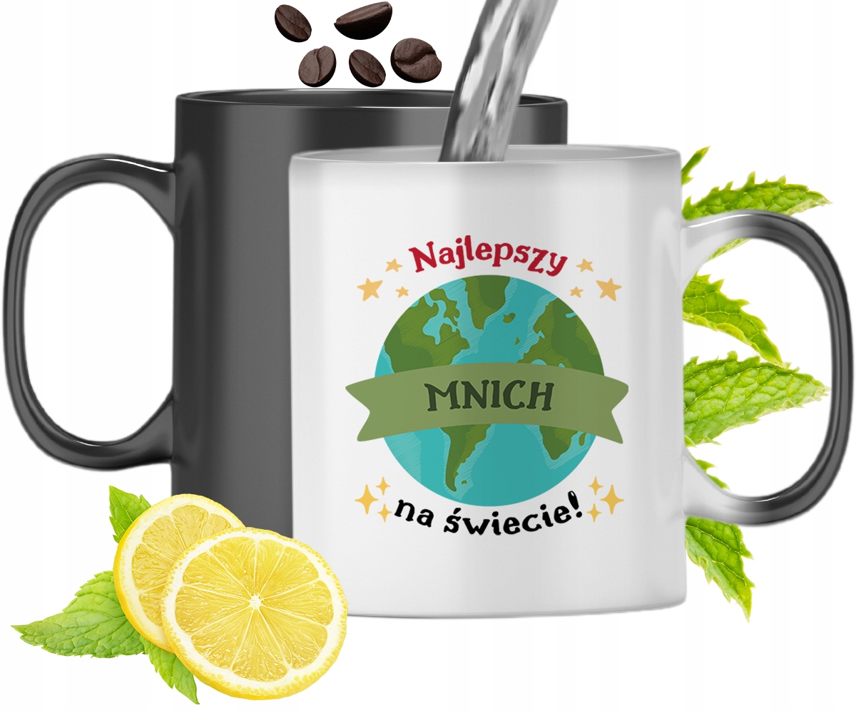 Dla Mnicha Kubek Magiczny Na Urodziny Prezent Z Nadrukiem Ze Zdjęciem