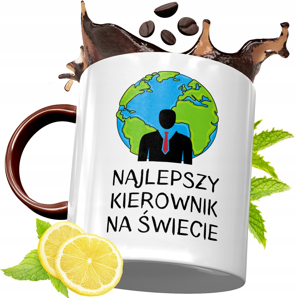 Kubek Bordowy Dla Kierownika Na Urodziny Prezent Z Nadrukiem Ze Zdjęciem