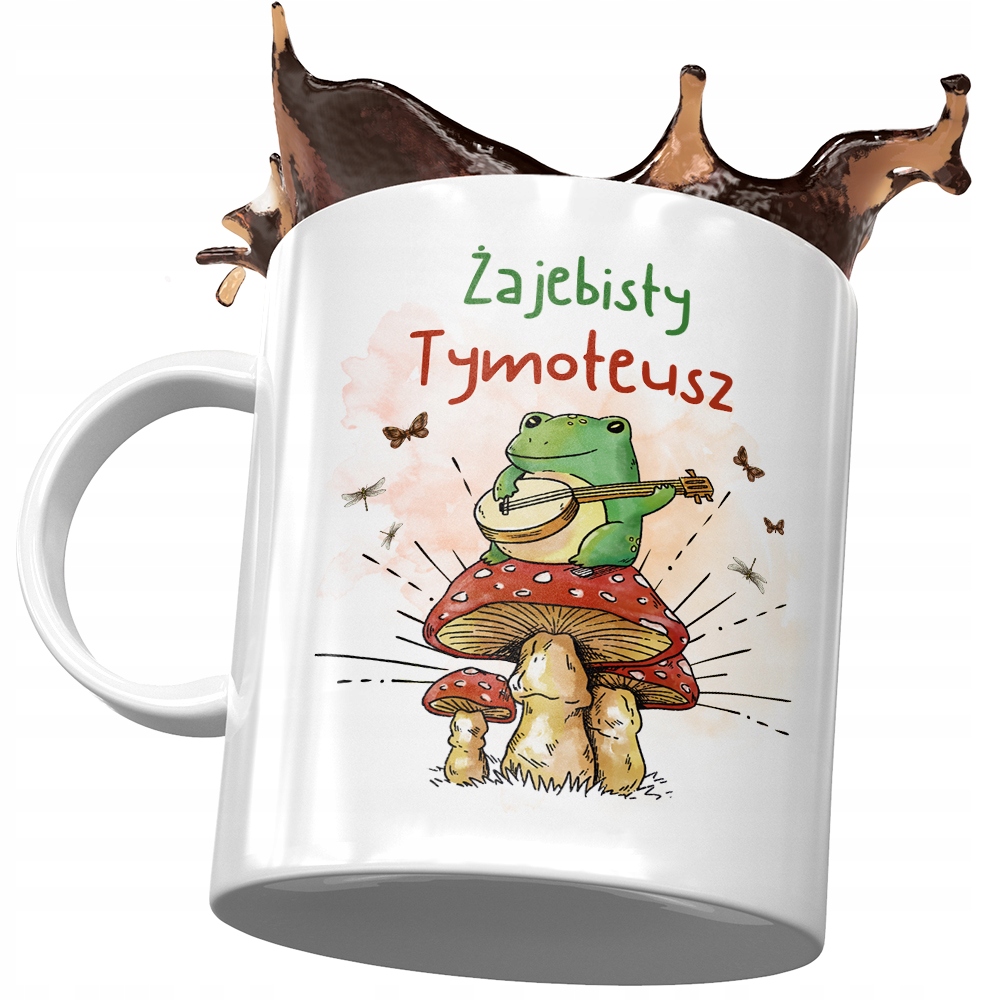 Kubek Dla Tymoteusza Kolegi Przyjaciela Prezent Z Nadrukiem Ze Zdjęciem