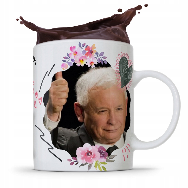 Kubek Full Print Prezesa Jarosław Kaczyński Pis