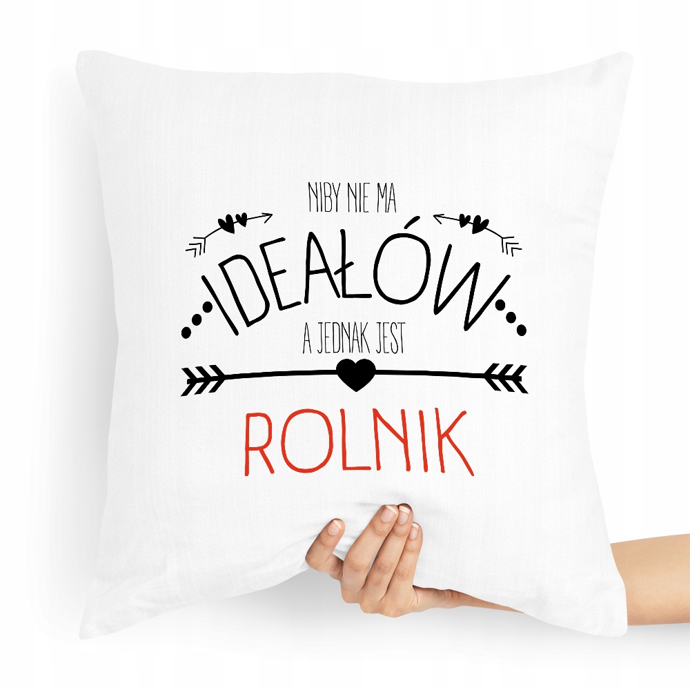 Poduszka Prezent Idealny Dla Rolnika Niby Nie Ma Z Nadrukiem Ze Zdjęciem