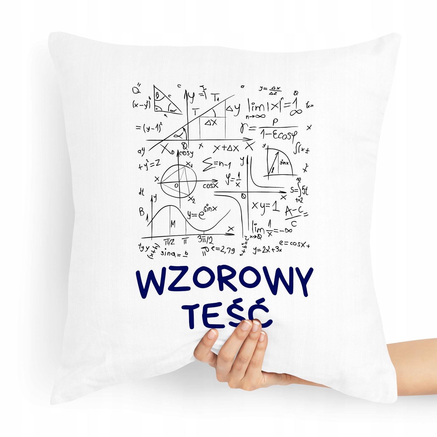 Poduszka Prezent Dla Teścia Taty Wzorowy Teść Z Nadrukiem Ze Zdjęciem