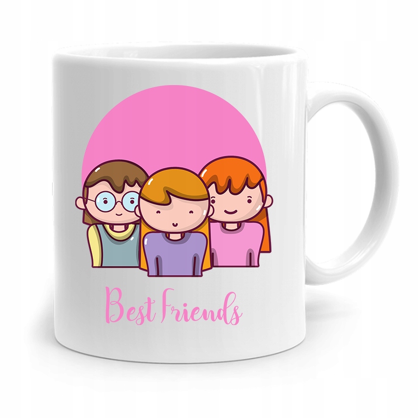 Kubek Prezent Dla Przyjaciela Best Friends Z Nadrukiem Ze Zdjęciem