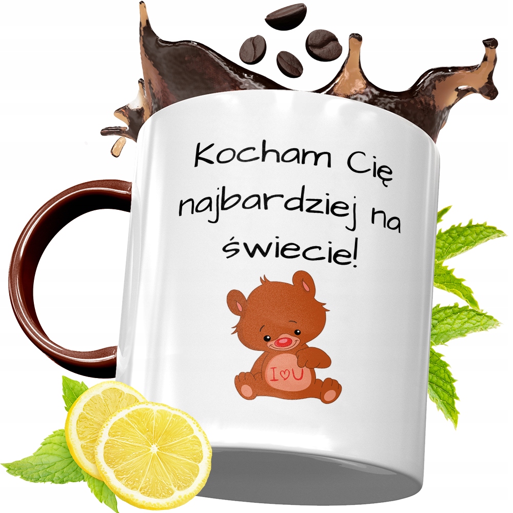 Kubek Bordowy Dla Dziewczyny Na Urodziny Prezent Z Nadrukiem Ze Zdjęciem