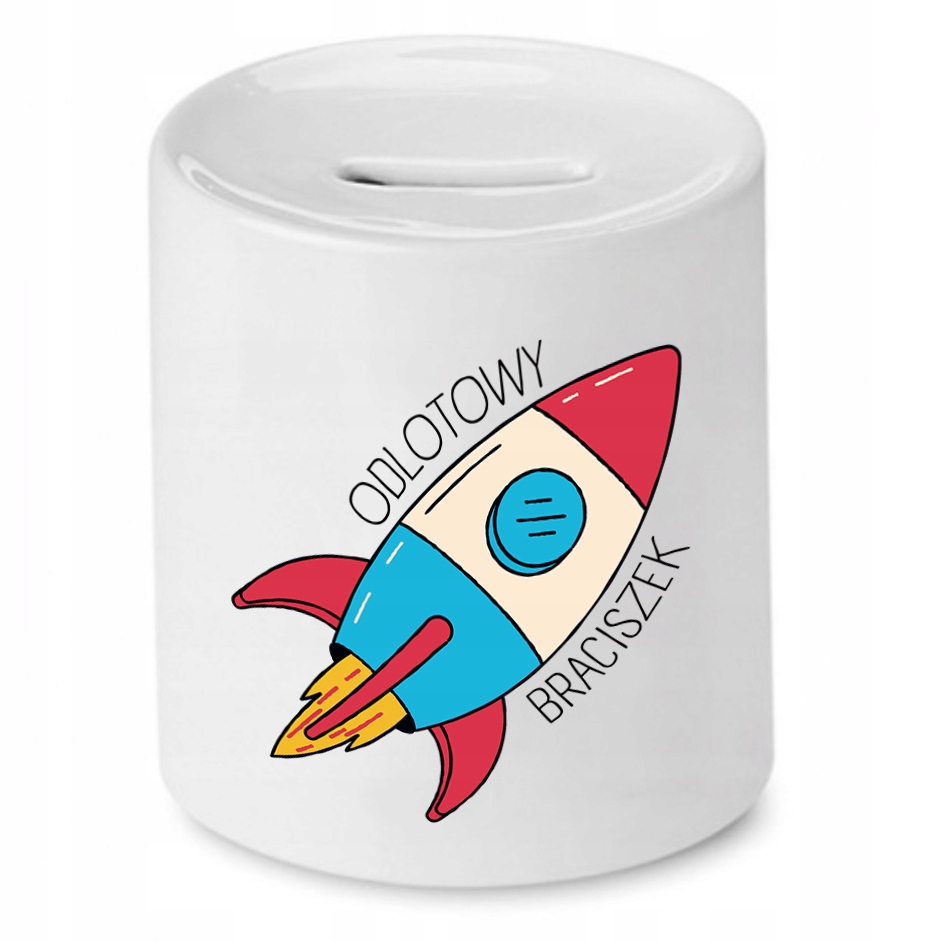 Skarbonka Dla Brata Odlotowy Braciszek Prezent Z Nadrukiem Ze Zdjęciem