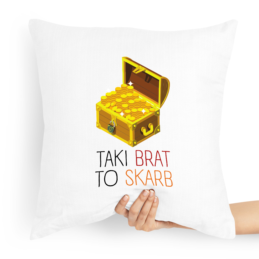 Poduszka Prezent Dla Brata Taki Brat To Skarb Z Nadrukiem Ze Zdjęciem