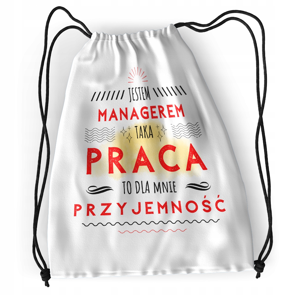 Plecak Dla Managera Sportowy Szkolny Worek Torba Z Nadrukiem Ze Zdjęciem