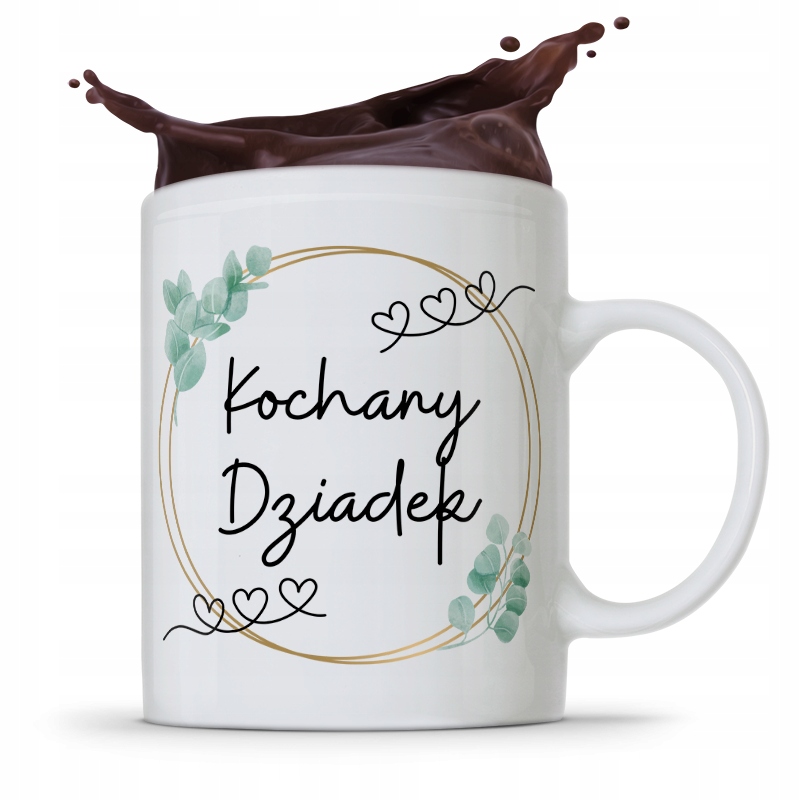 Kubek Prezent Dzień Dziadka Kochany Dziadek Z Nadrukiem Ze Zdjęciem