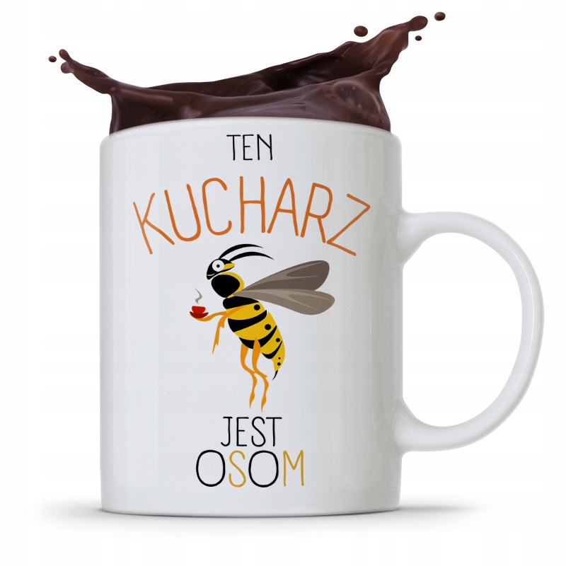 Kubek Prezent Dla Kucharza Który Jest Osom Z Nadrukiem Ze Zdjęciem