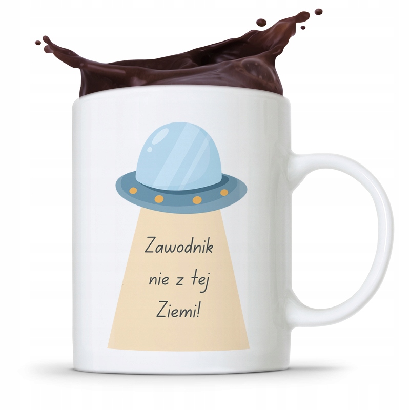 Kubek Piłkarza Zawodnika Zawodnik Nie Z Tej Ziemi Z Nadrukiem Ze Zdjęciem