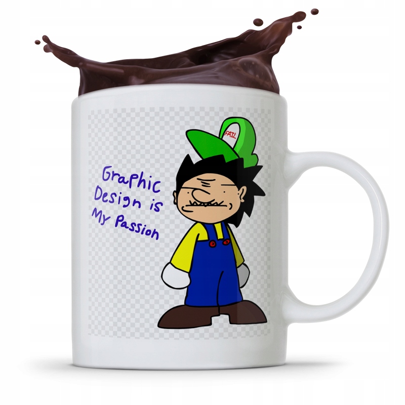 Kubek Dla Grafika Graphic Design Is My Passion Z Nadrukiem Ze Zdjęciem