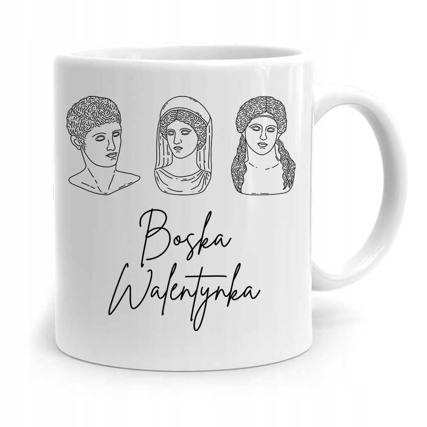 Kubek Prezent Na Walentynki Boska Walentynka Z Nadrukiem Ze Zdjęciem