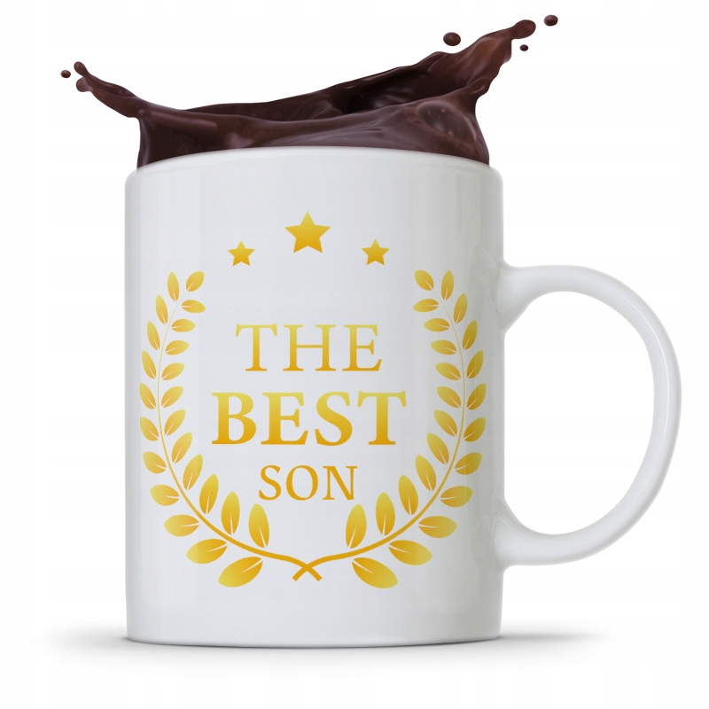 Kubek Prezent Dla Syna Dziecka The Best Son Z Nadrukiem Ze Zdjęciem