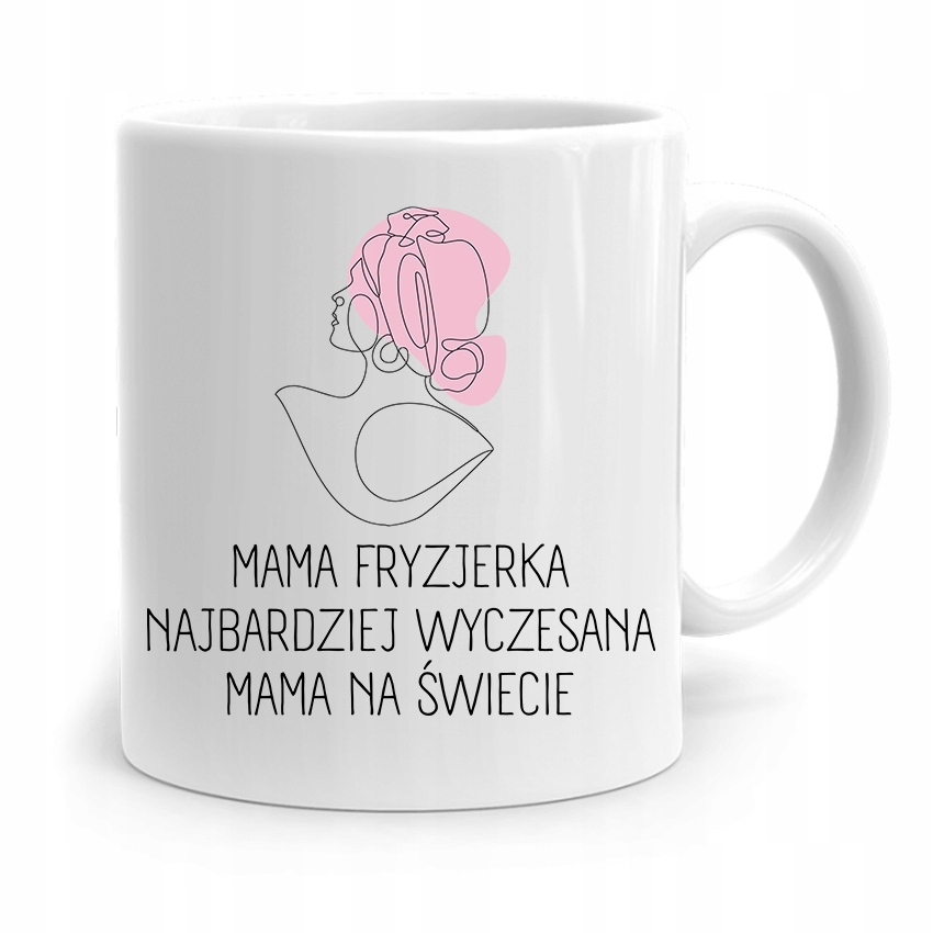 Kubek Prezent Urodzinowy Dla Matki Mamy Fryzjerki Z Nadrukiem Ze Zdjęciem