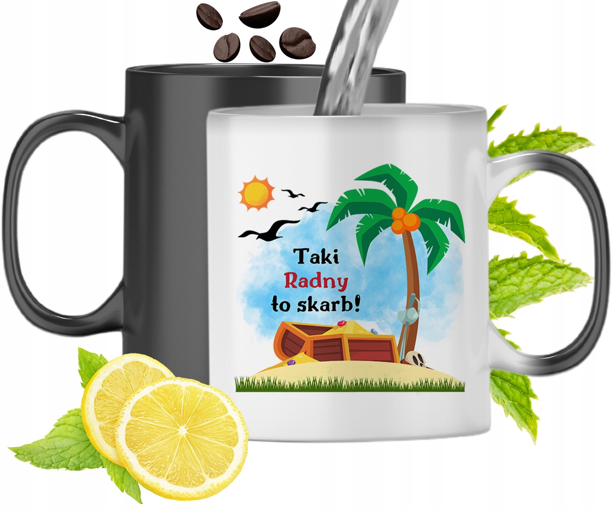 Dla Radnego Kubek Magiczny Na Urodziny Prezent Z Nadrukiem Ze Zdjęciem