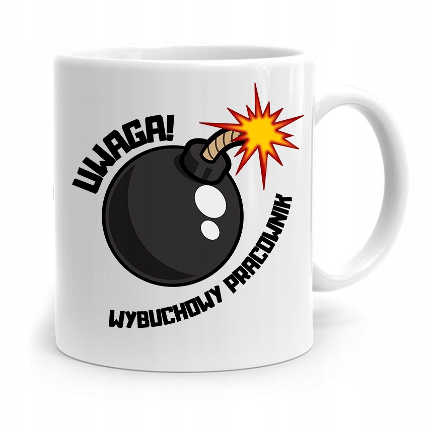 Dla Pracownika Robotnika Kubek Wybuchowy Pracownik Z Nadrukiem Ze Zdjęciem