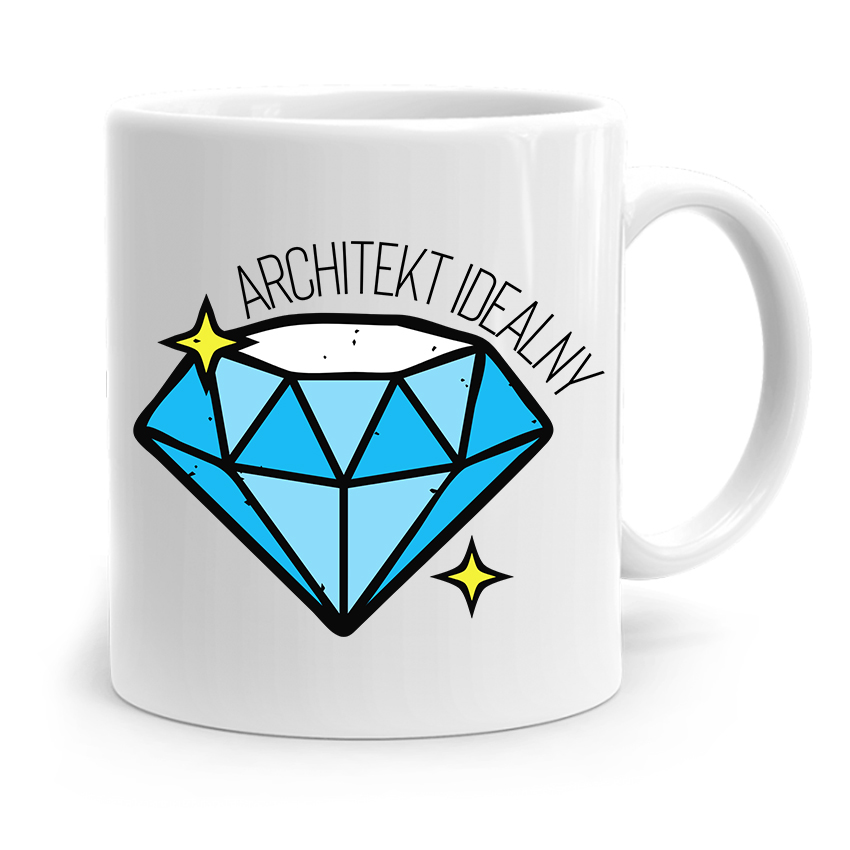 Kubek Architekta Projektanta Architekt Idealny Z Nadrukiem Ze Zdjęciem