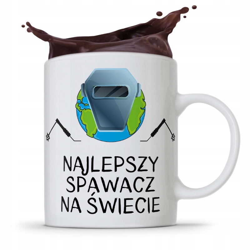 Kubek Prezent Dla Spawacza Najlepszy Na Świecie Z Nadrukiem Ze Zdjęciem