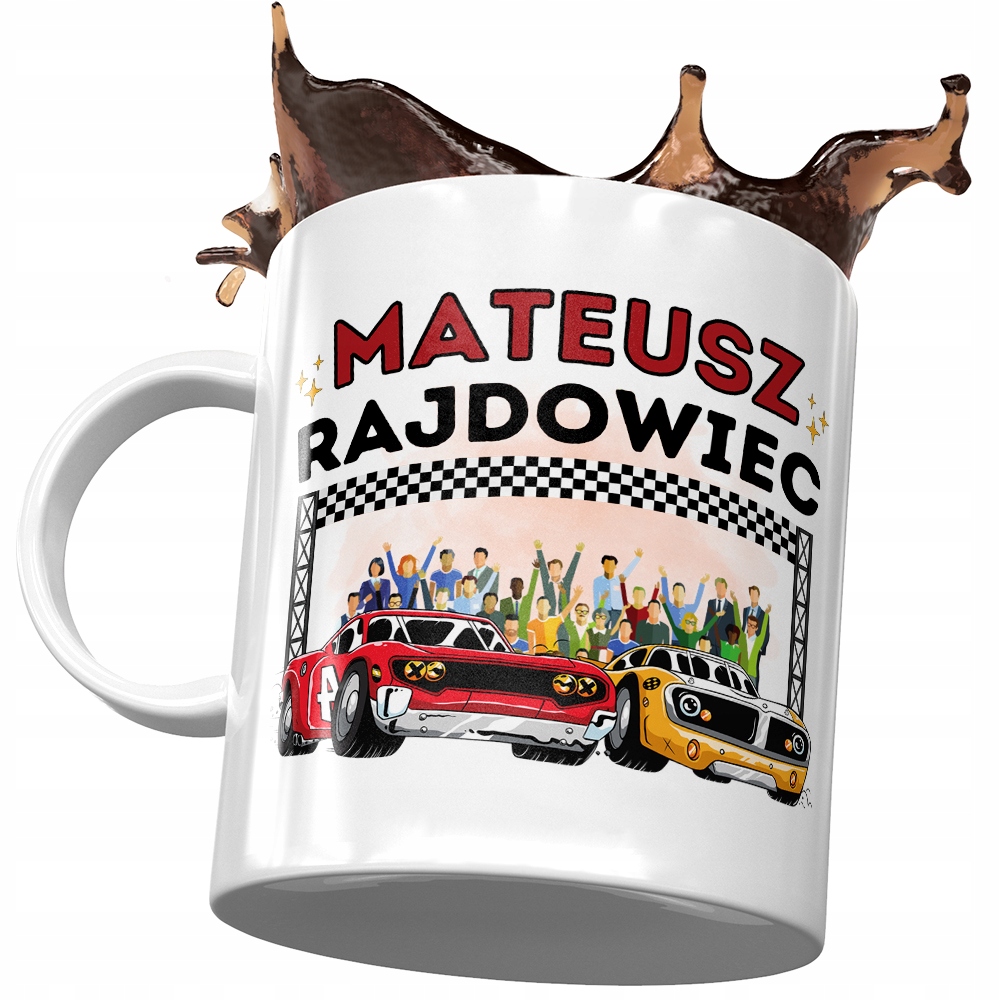 Dla Mateusza Kubek Na Urodziny Imieniny Prezent Z Nadrukiem Ze Zdjęciem