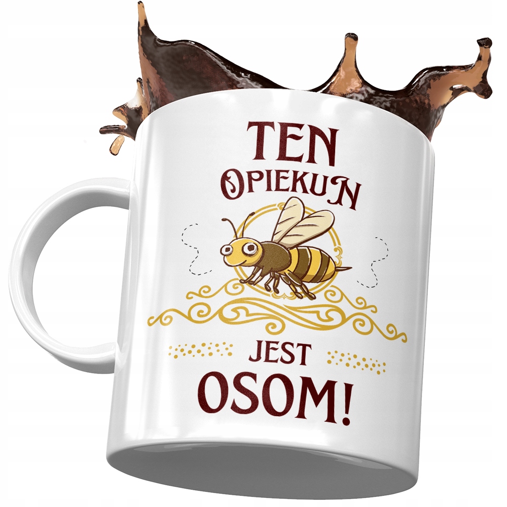 Kubek Dla Ten Opiekun Jest Osom Kubek Na Prezent Z Nadrukiem Ze Zdjęciem