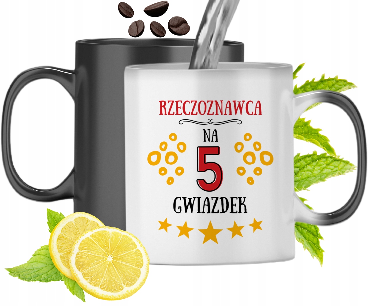 Dla Rzeczoznawcy Kubek Magiczny Na Prezent Z Nadrukiem Ze Zdjęciem