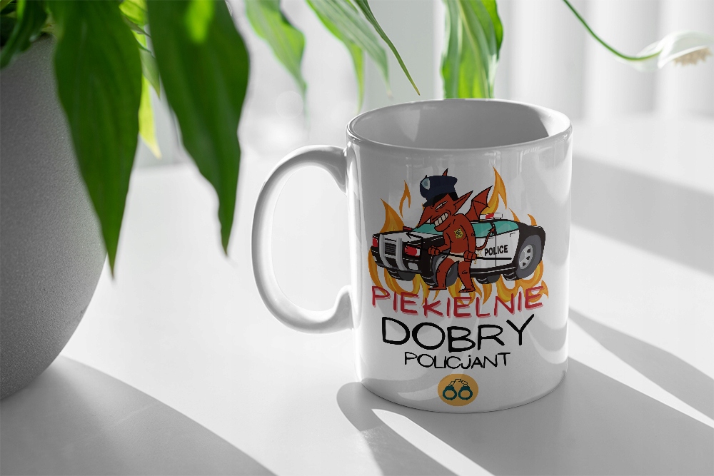 Kubek Prezent Dla Policjanta Policjantki Jest Osom Z Nadrukiem Ze Zdjęciem