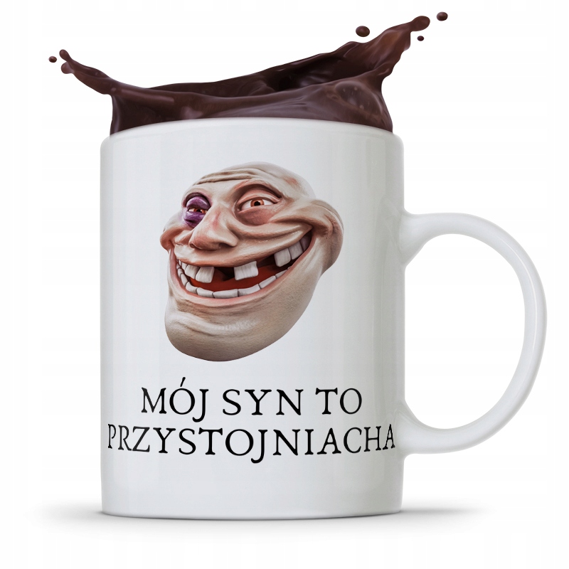 Kubek Prezent Dla Syna Mój Syn To Przystojniacha Z Nadrukiem Ze Zdjęciem