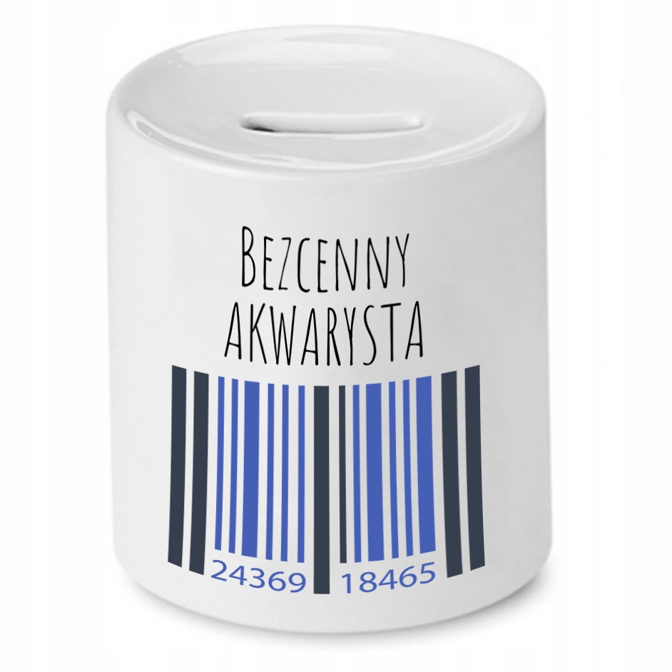 Dla Akwarysty Skarbonka Bezcenny Akwarysta Z Nadrukiem Ze Zdjęciem