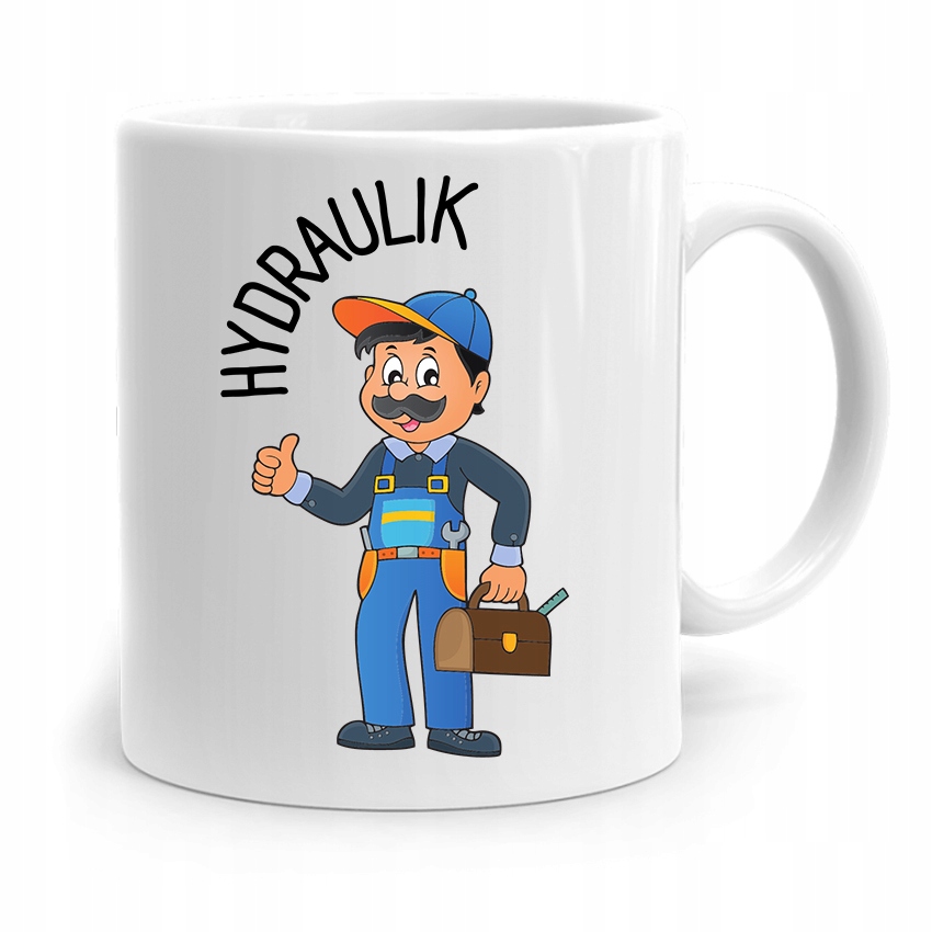 Kubek Prezent Dla Hydraulika Hydraulik Z Nadrukiem Ze Zdjęciem