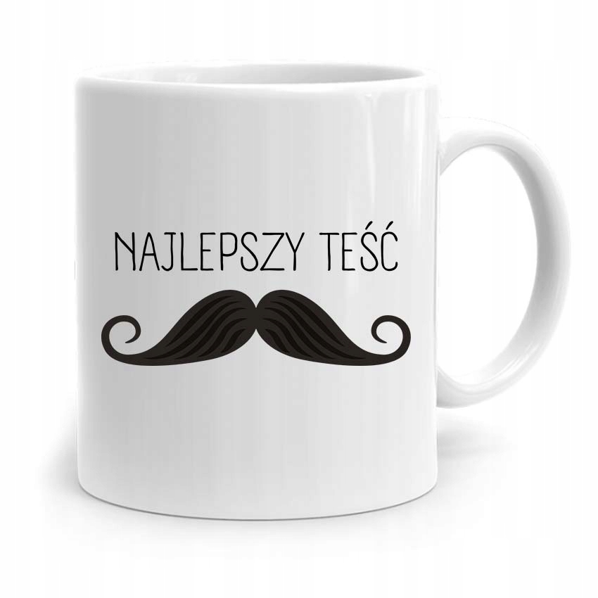 Kubek Prezent Dla Teścia Taty Najlepszy Teść Z Nadrukiem Ze Zdjęciem