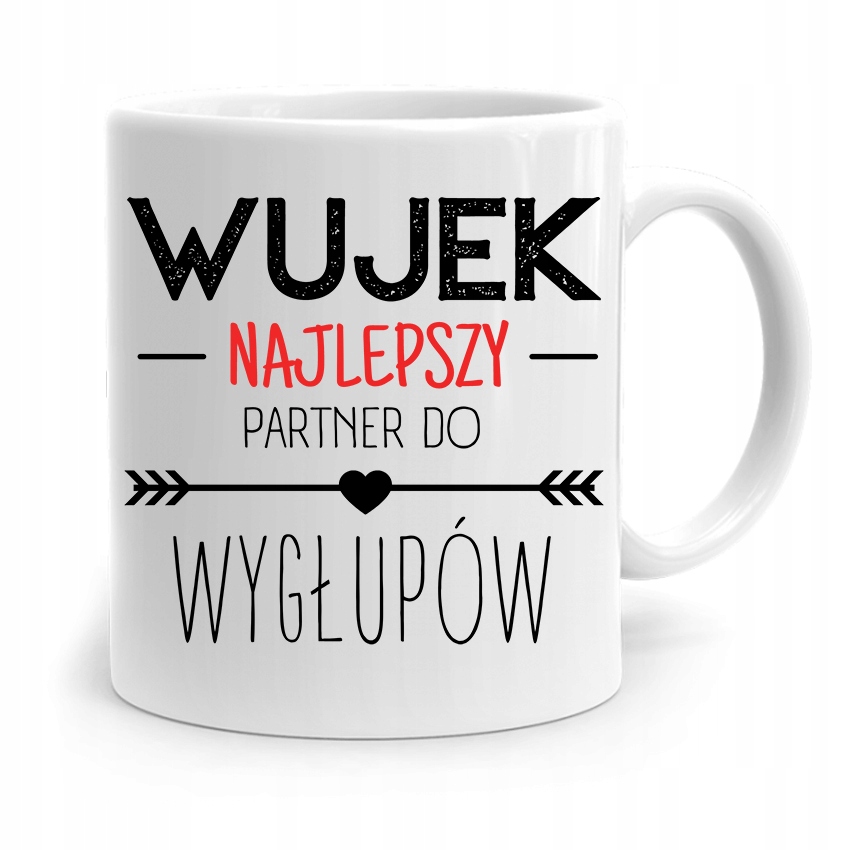 Kubek Prezent Dla Wujka Najlepszy Do Wygłupów Z Nadrukiem Ze Zdjęciem