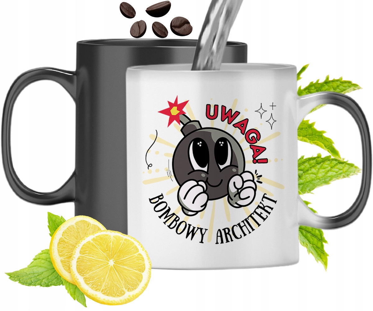 Dla Architekta Kubek Magiczny Na Prezent Urodziny Z Nadrukiem Ze Zdjęciem