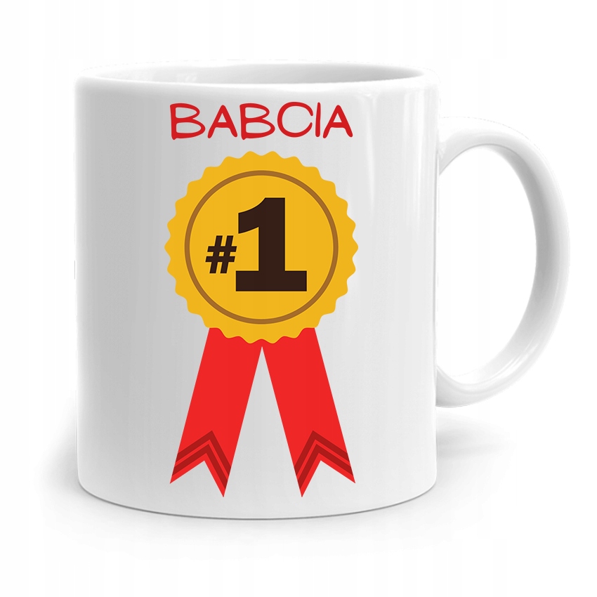 Kubek Dla Babci Na Urodziny Babcia Nr1 Z Nadrukiem Ze Zdjęciem